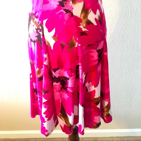 Vintage Jody of California Dresses & Skirts - Vintage Jody of California Pink Floral Skirt